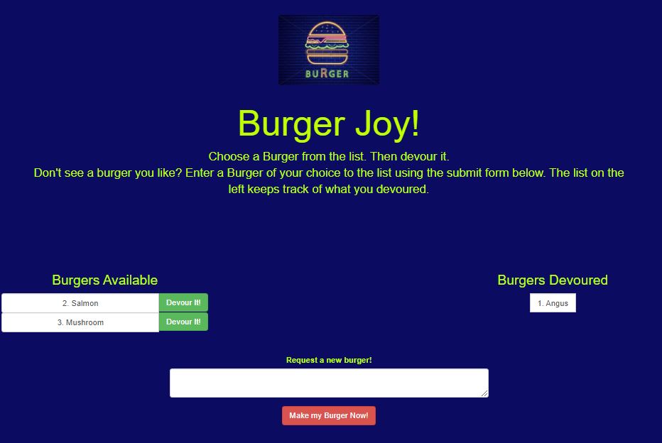 Burger Joy